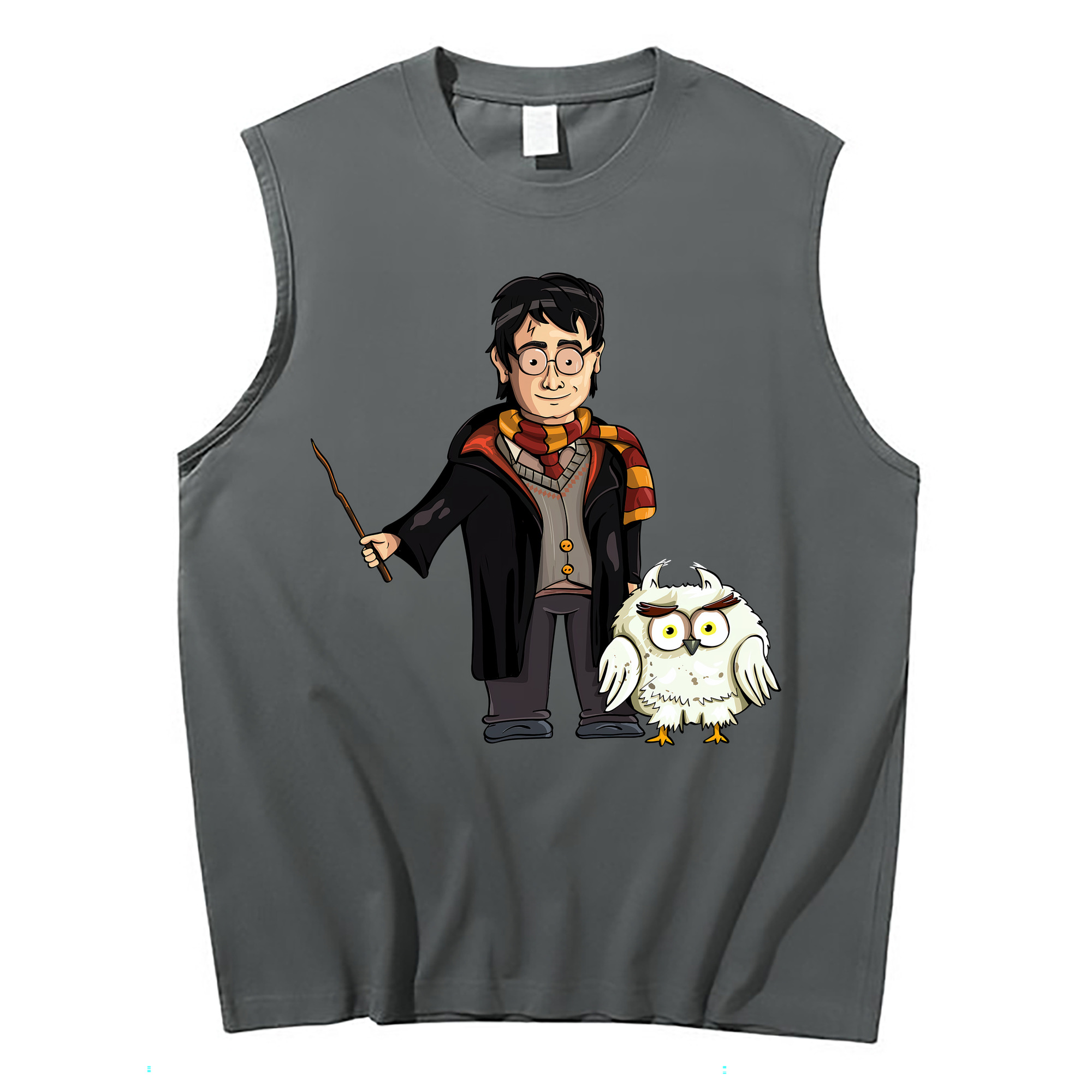 （画像用） Harry Potter ハリー・ポッターシリーズ コットン100％タンクトップ（フロントプリント）